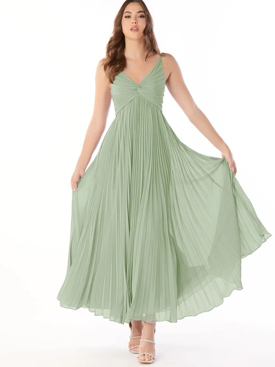 Azazie Dresses & Skirts - Azazie Raychelle - Dusty Sage size 8